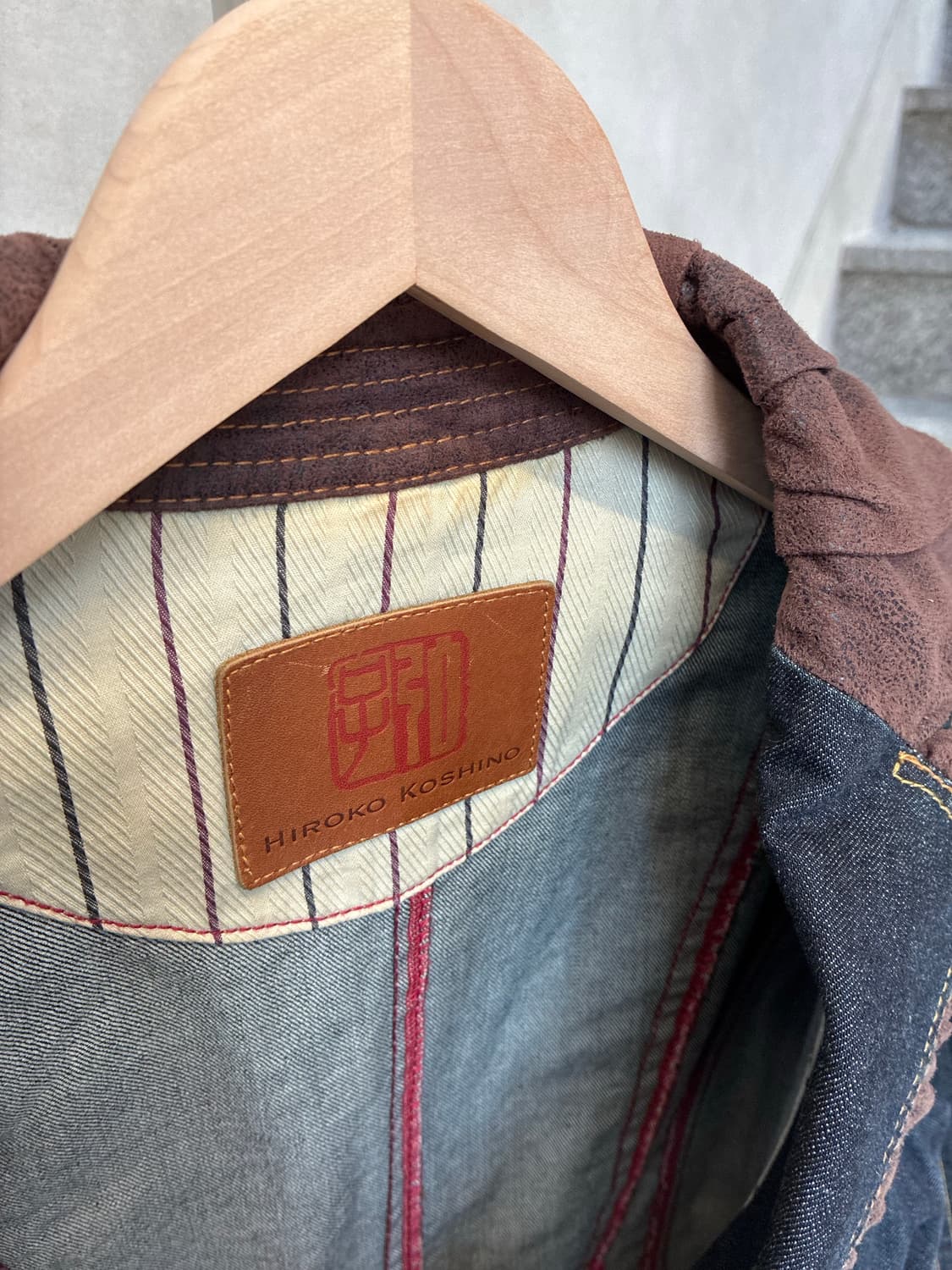 히로코 코시노 프릴 데님 자켓 상품이미지7