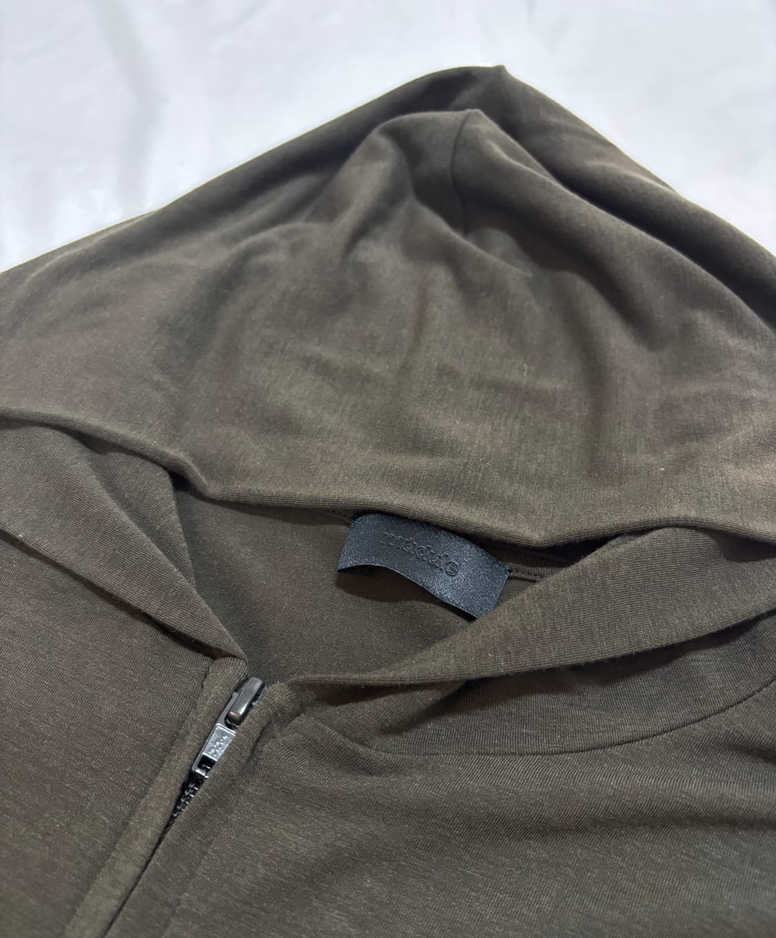 머듈 후드집업 올리브 2사이즈 상품이미지6