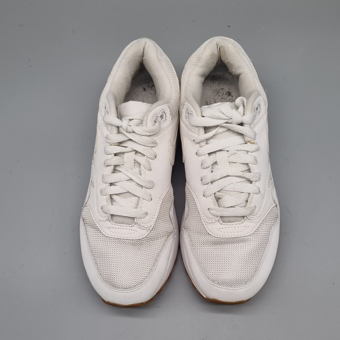 나이키 에어맥스1 올화이트 스니커즈255 상품이미지2