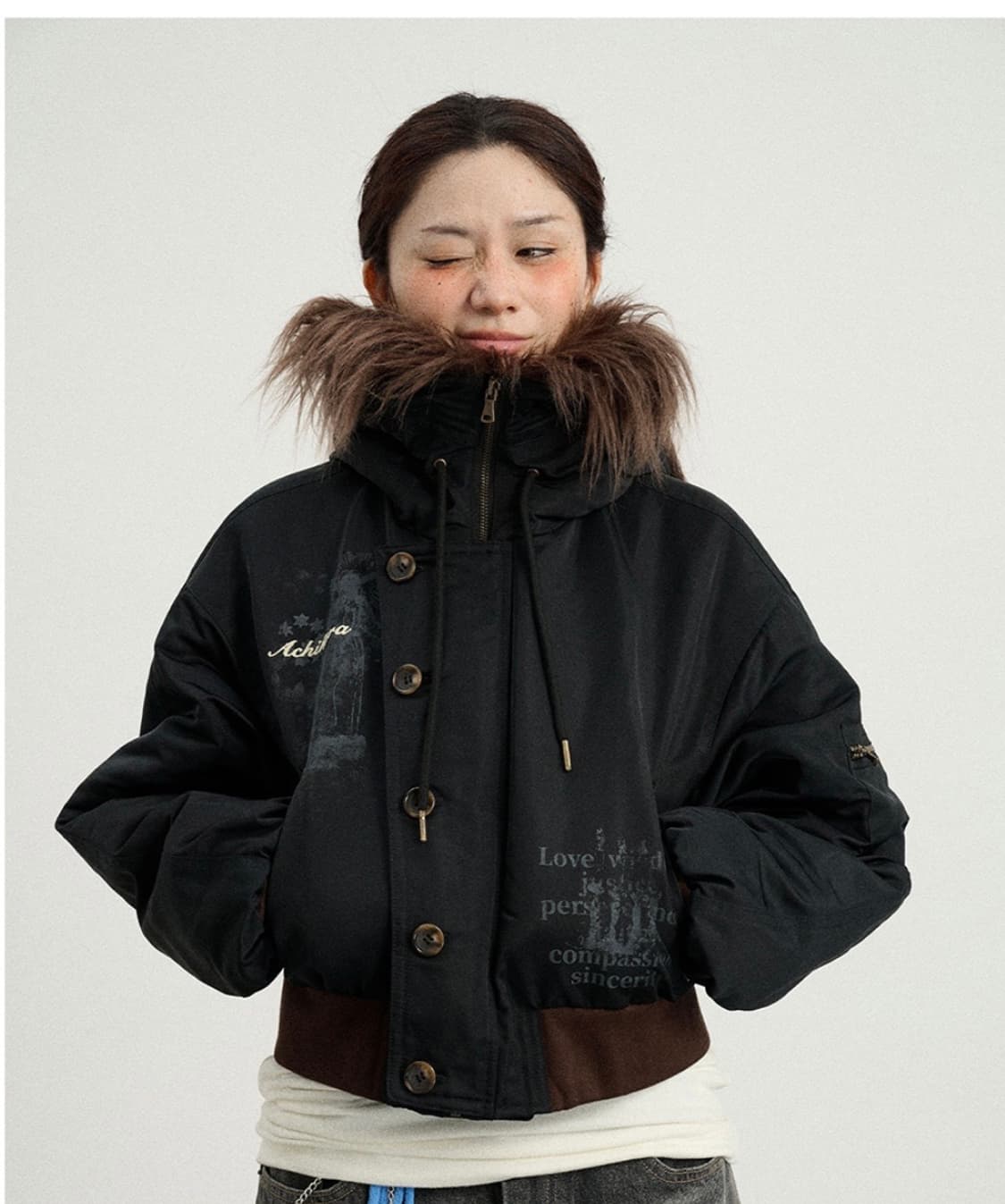 아치하라 숏점퍼 상품이미지1