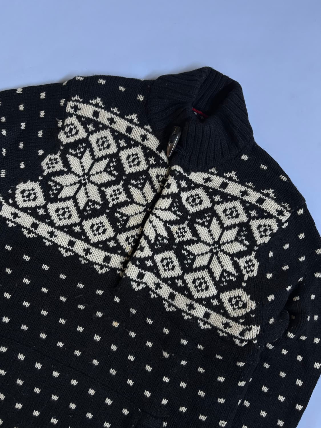 타미힐피거 빈티지 버튼 니트 상품이미지1