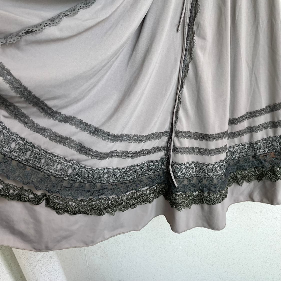 Jpn Vtg 튜브탑 아일렛 드레스 상품이미지7