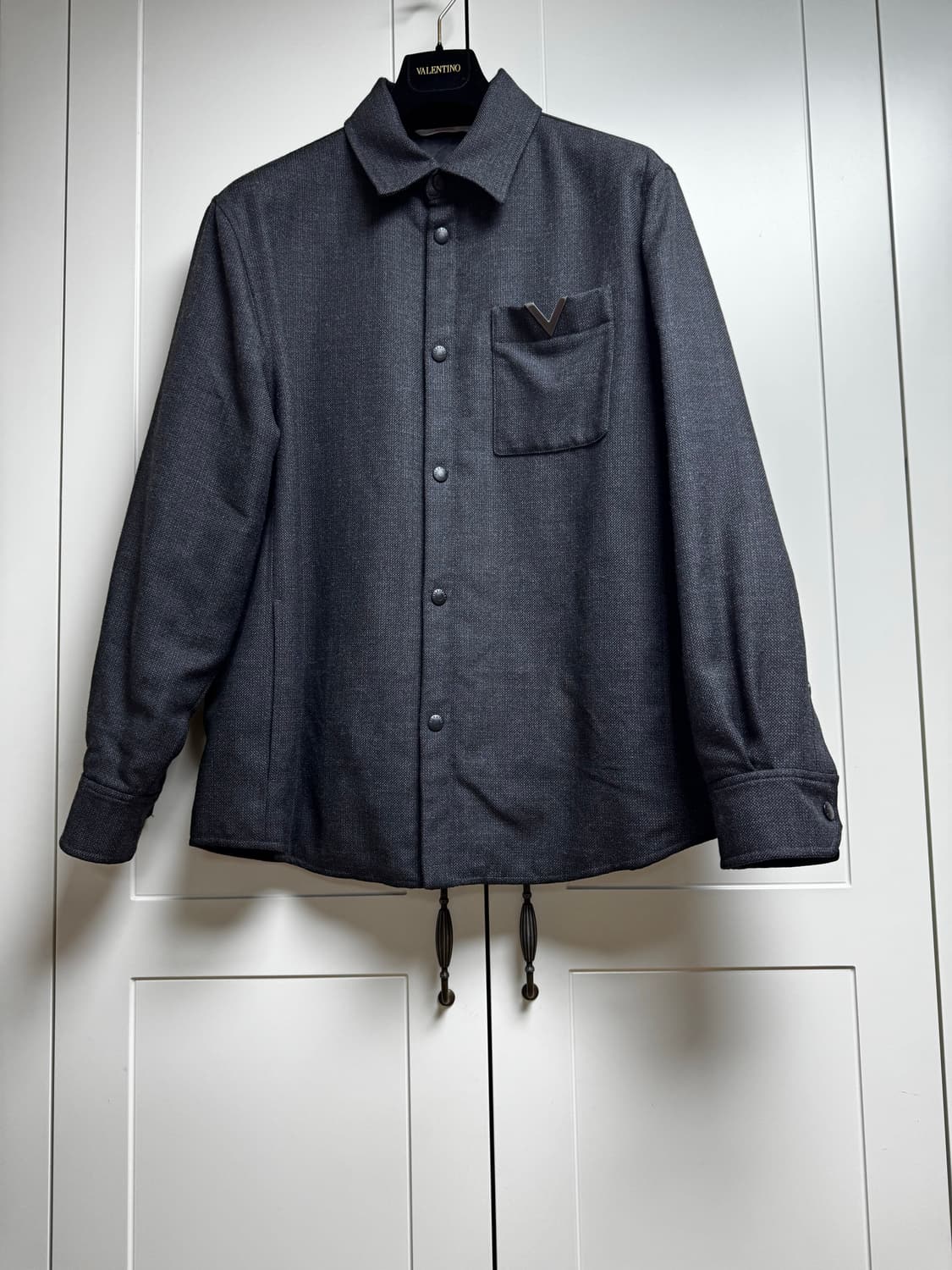 발렌티노 V 디테일 셋업 울 자켓 IT48 상품이미지1