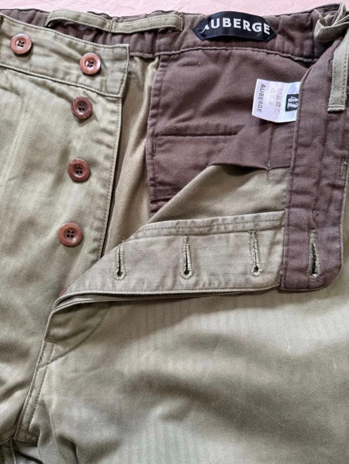 오베르쥬 HBT 치노팬츠 상품이미지2