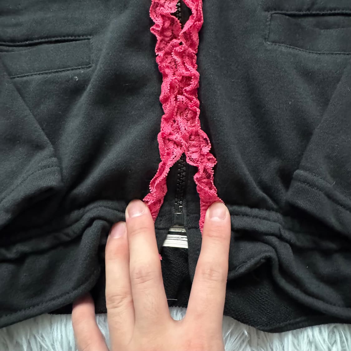 SUGER DALL 일본빈티지 갸루 후드집업 노드 지뢰계 모리걸 M 40 상품이미지7