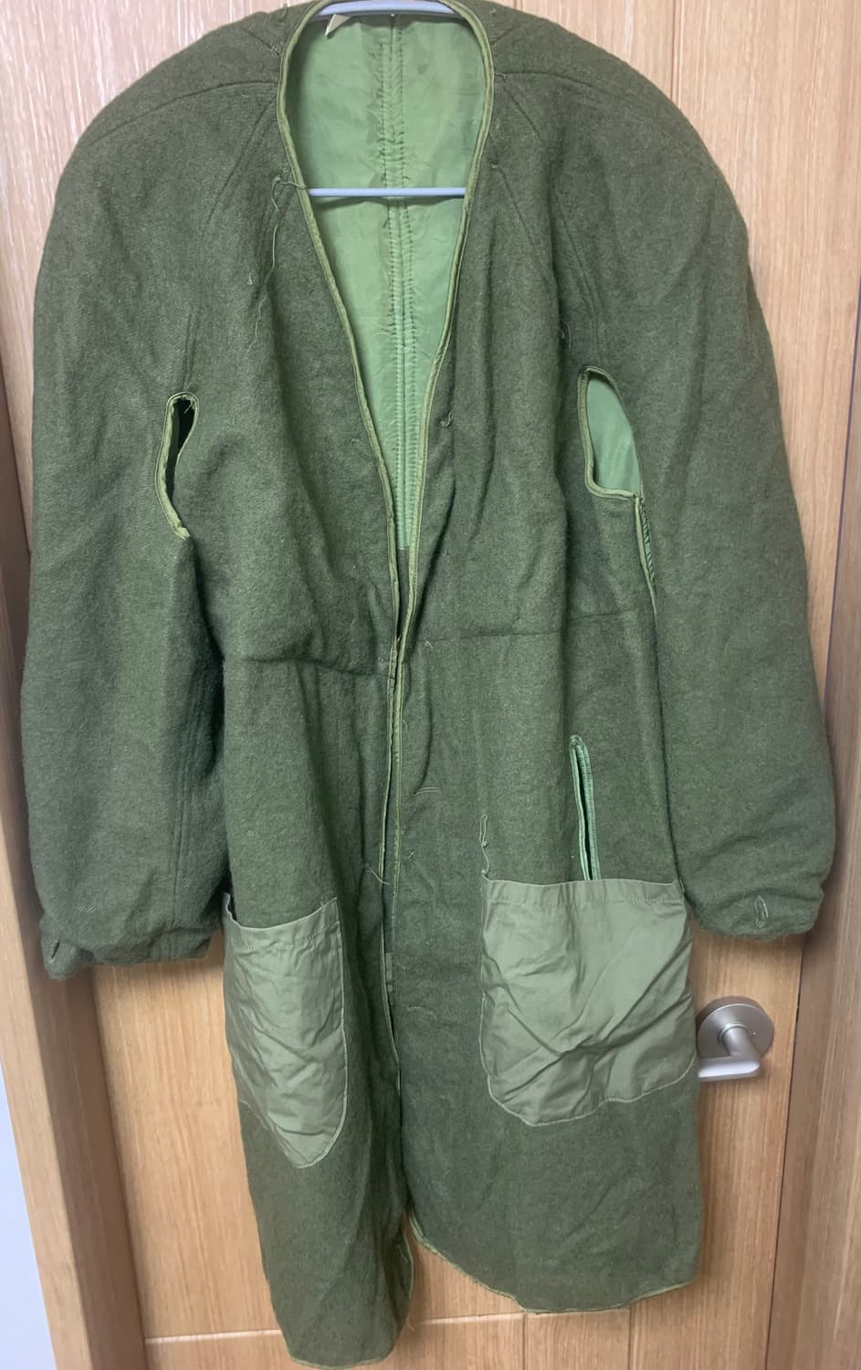 [M-R] U.S ARMY 오피서 트렌치 코트 라이너 포함 상품이미지8