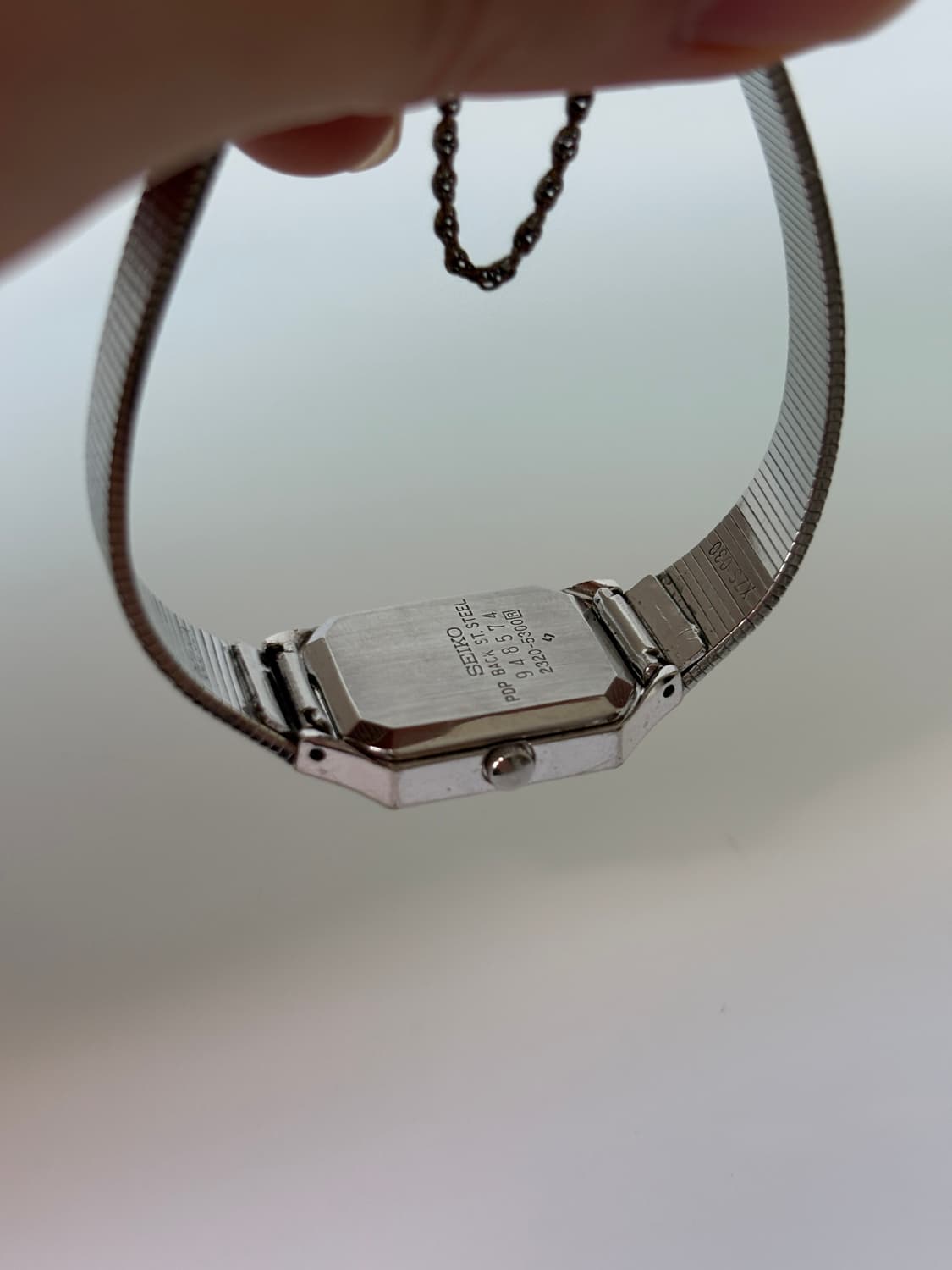 1980s Texture Bracelet Ladies Quartz 상품이미지7