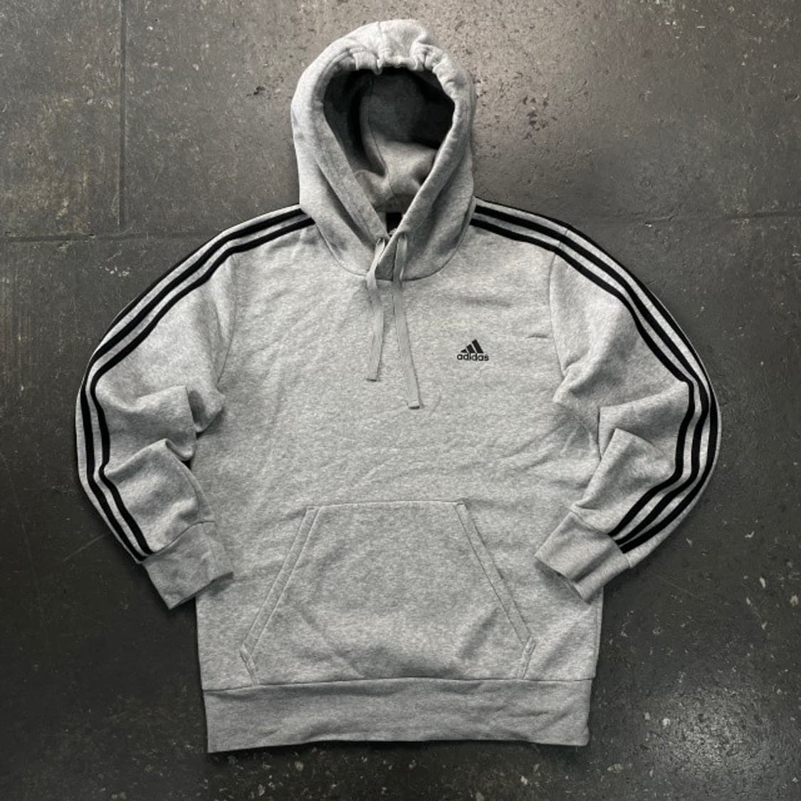 아디다스 삼선 그레이 후드티105 상품이미지1