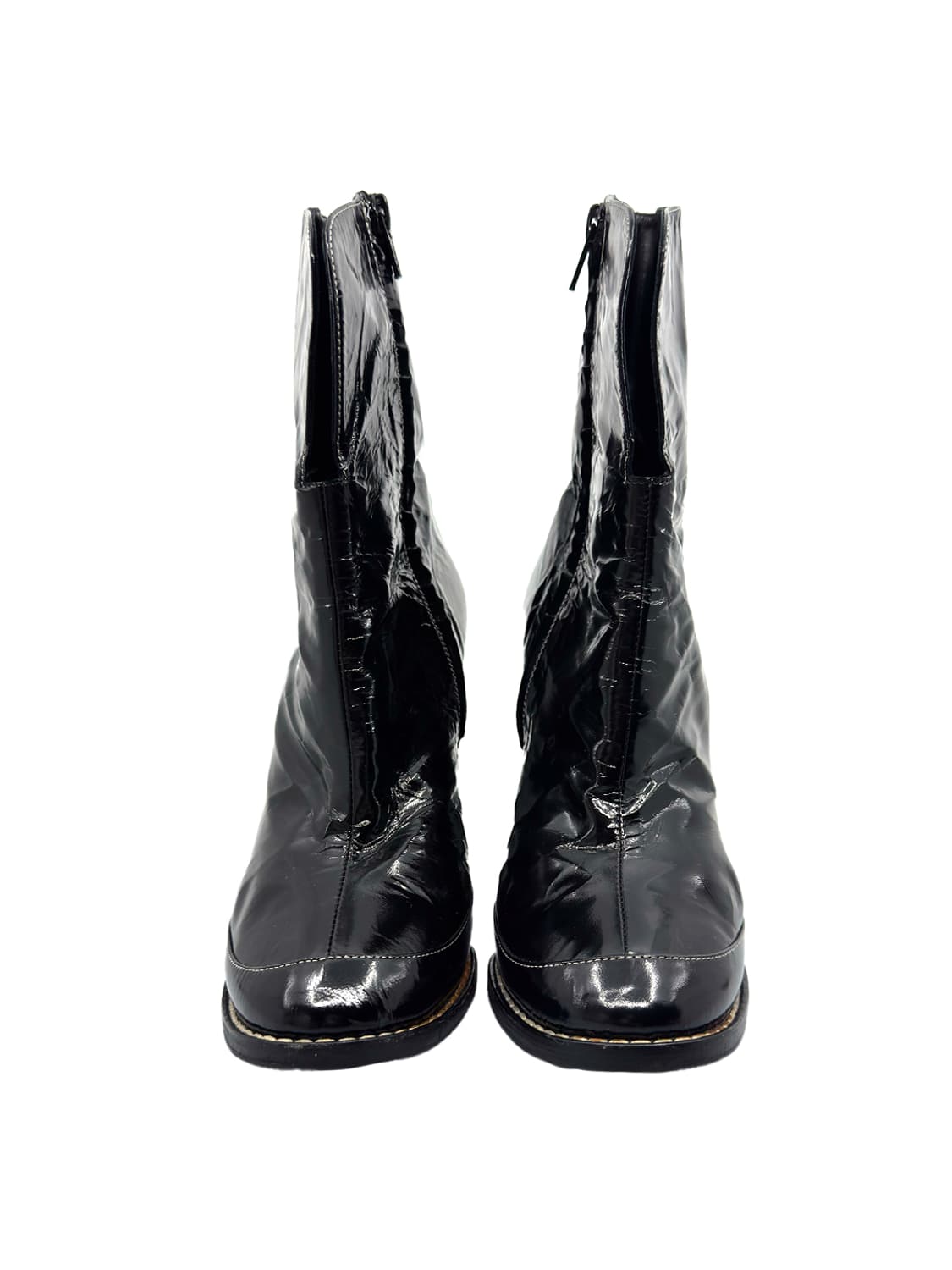 Chloe Patent Leather Wedge Boots/ 37 상품이미지3