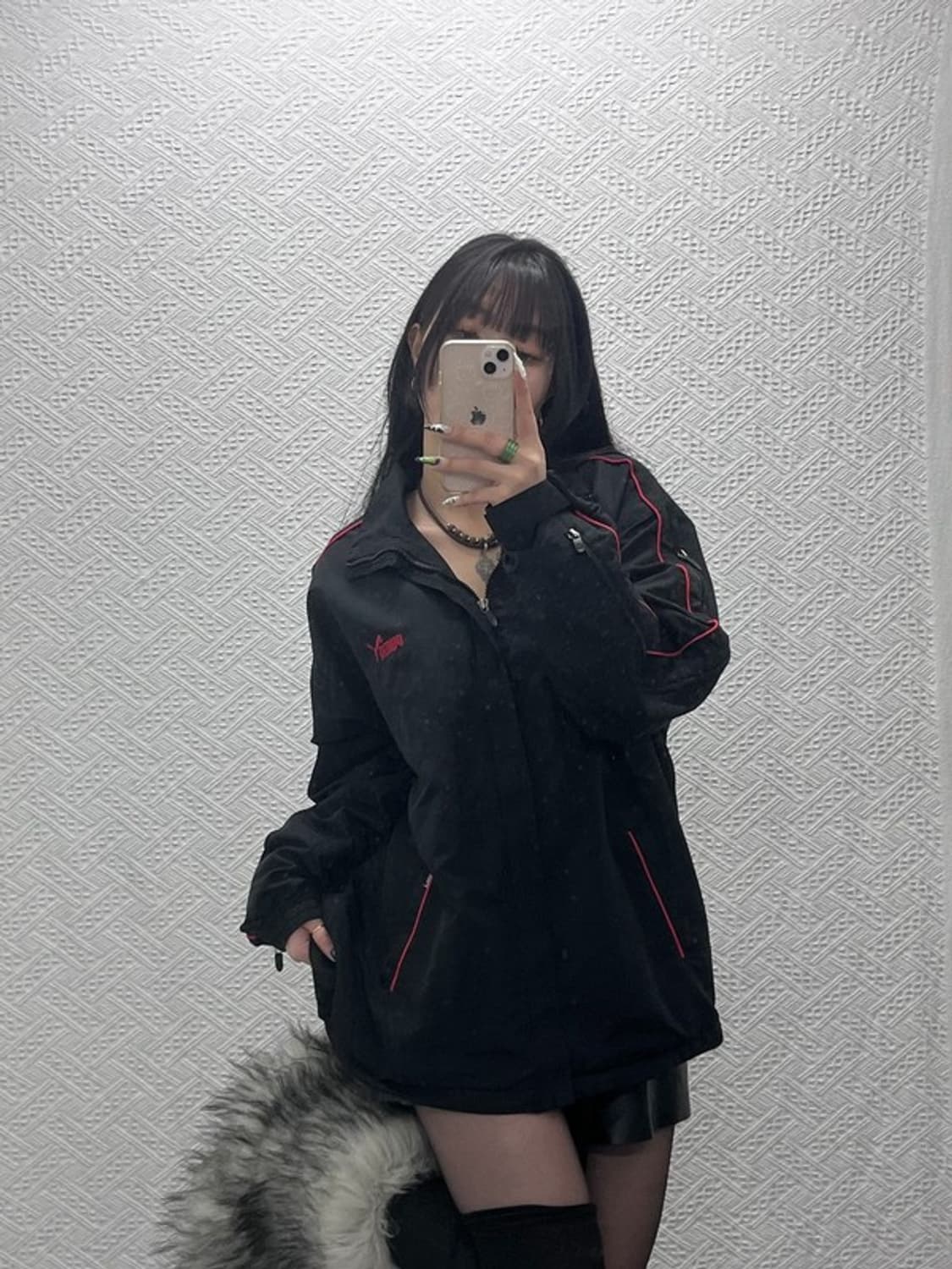 푸마 올드스쿨 빈티지 스포티 오버핏 바람막이 자켓 110 C08843 상품이미지1