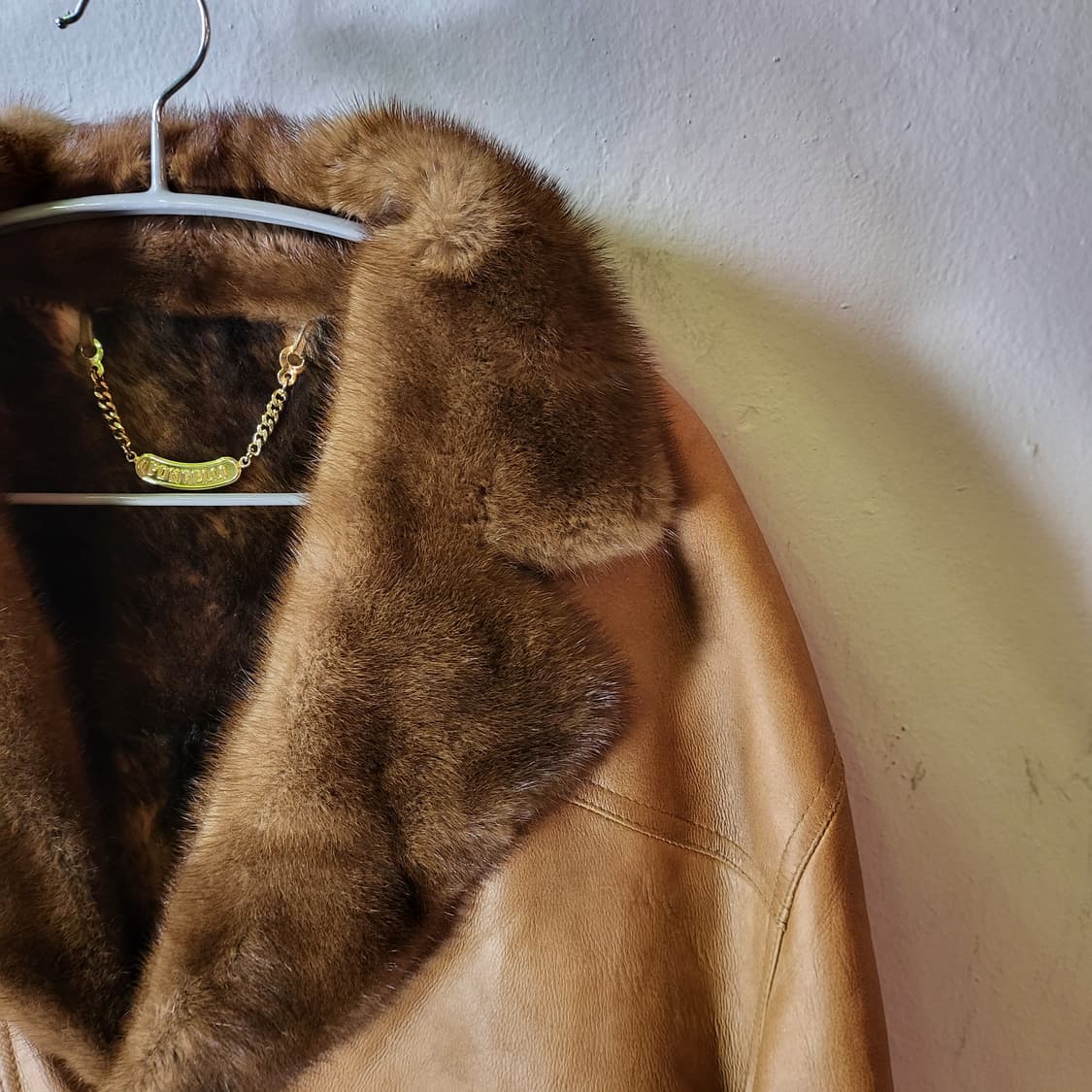 FONTELLI 양가죽 밍크 코트 (110) 상품이미지3