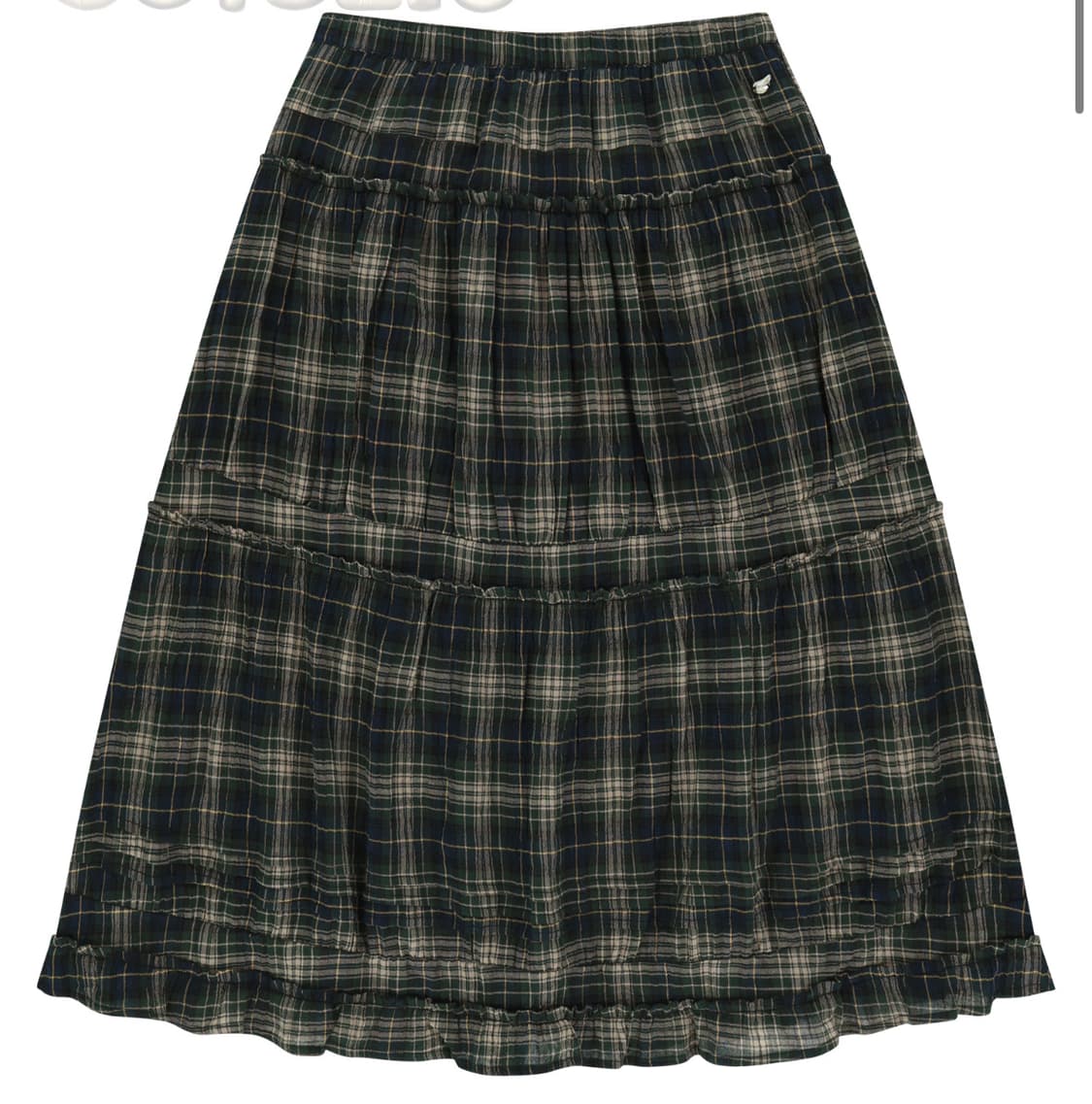 코이세이오 coyseio 셔링 미디 스커트 1사이즈 상품이미지1