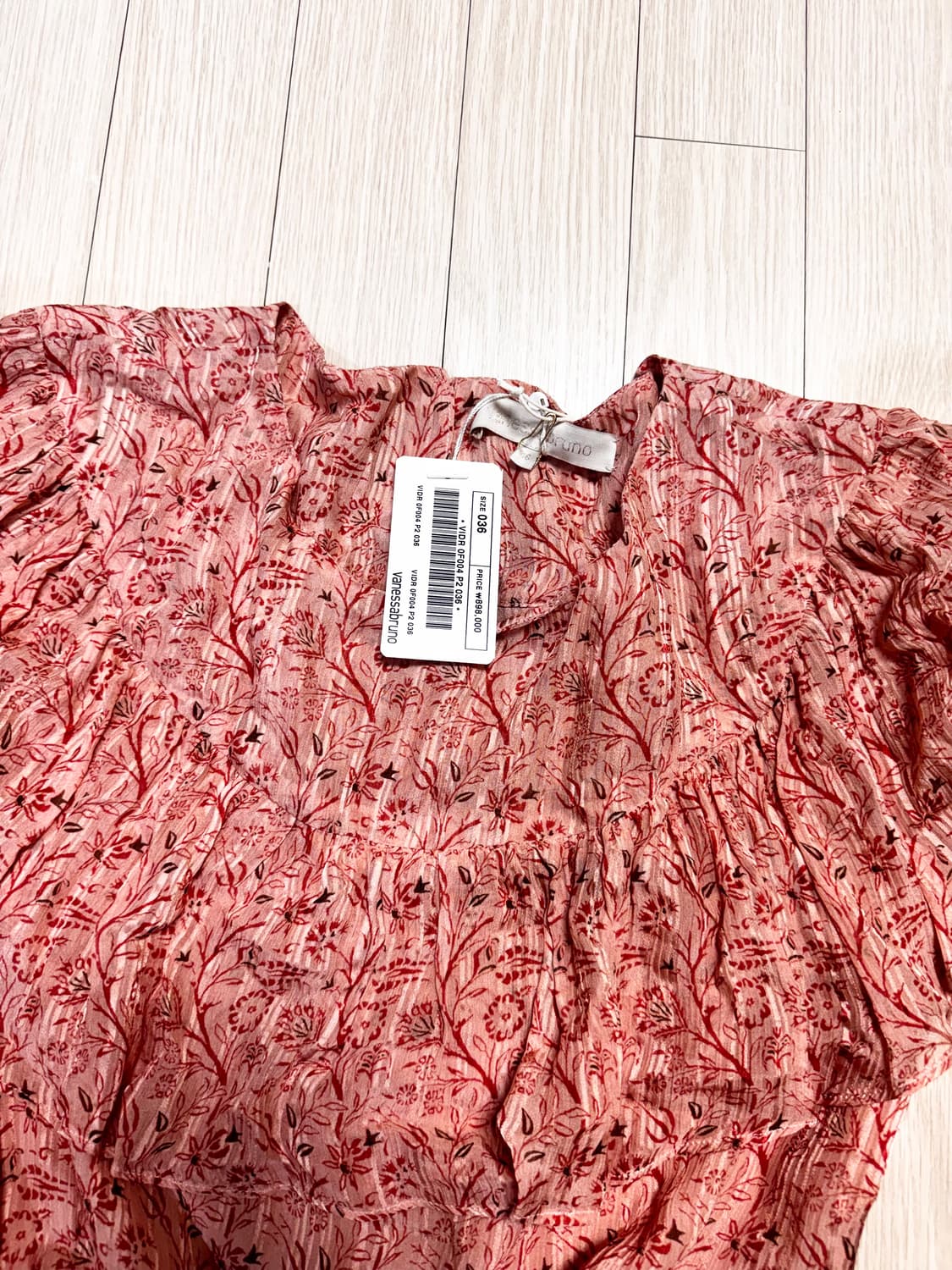 55 텍달린 새상품 바네사부르노 정가90만 에스닉 원피스 상품이미지5