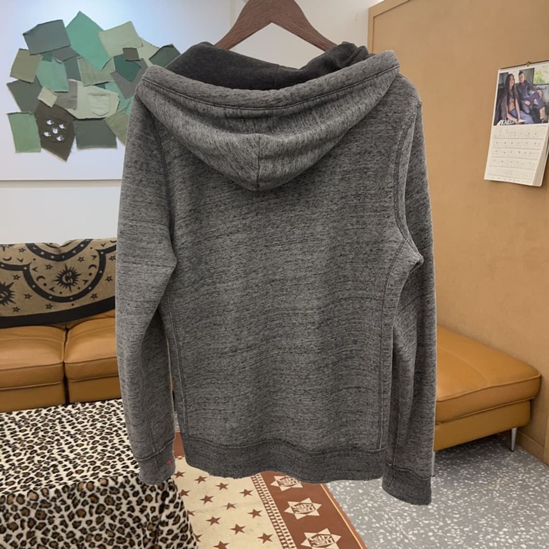 아베크롬비 레트로 Y2K 빈티지 그런지 기모 후드집업 S C09496 상품이미지4