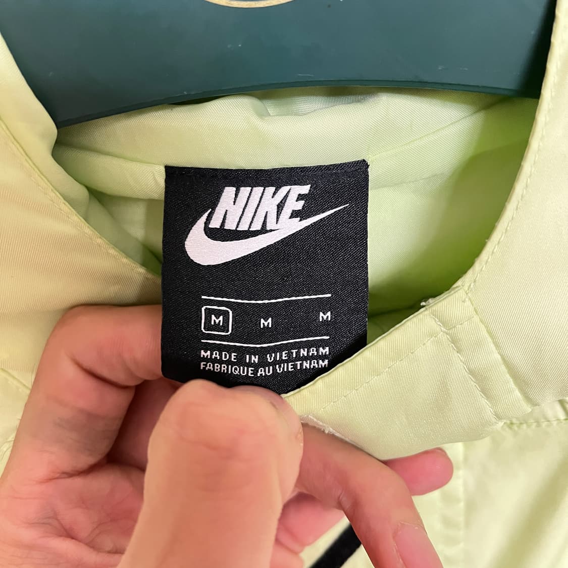 (M) 나이키 에어 우븐 검/형 후드 자켓 바람막이 상품이미지4