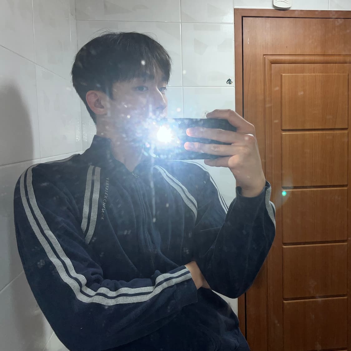 아르마니 익스체인지 라인 집업 상품이미지2