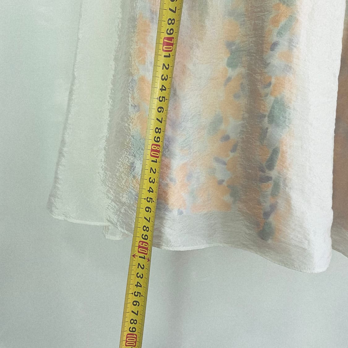 orr 오르 더블 레이어 플로럴 스커트 오렌지 L사이즈 상품이미지6