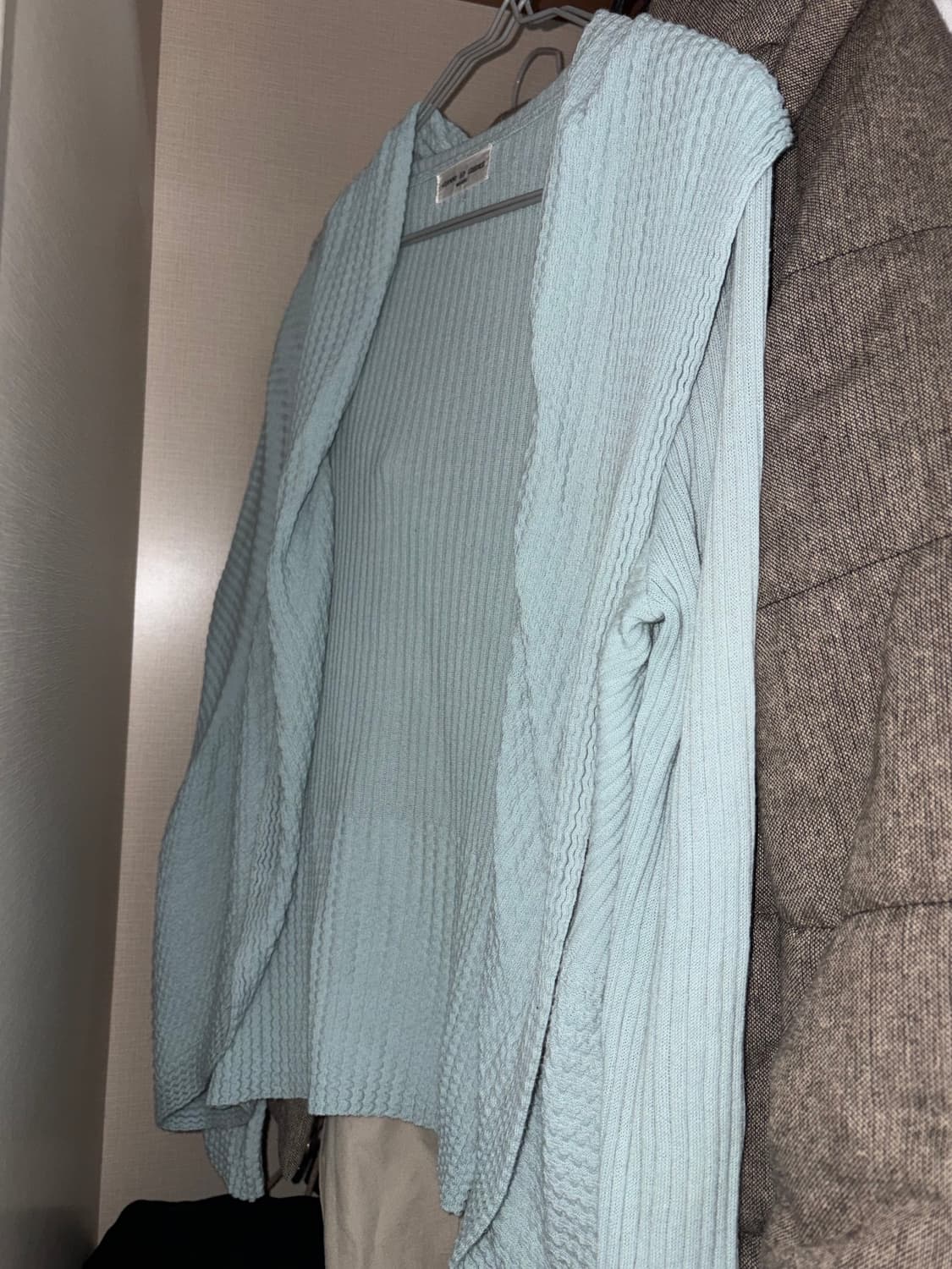 빈티지 민트/하늘색 가디건 상품이미지2