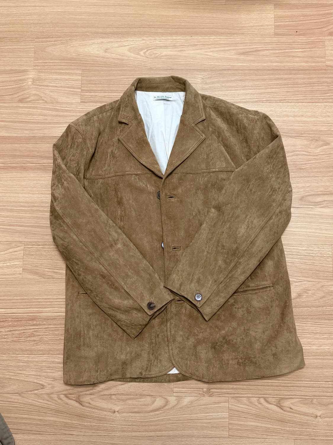 아크블루 스웨이드 자켓  상품이미지2