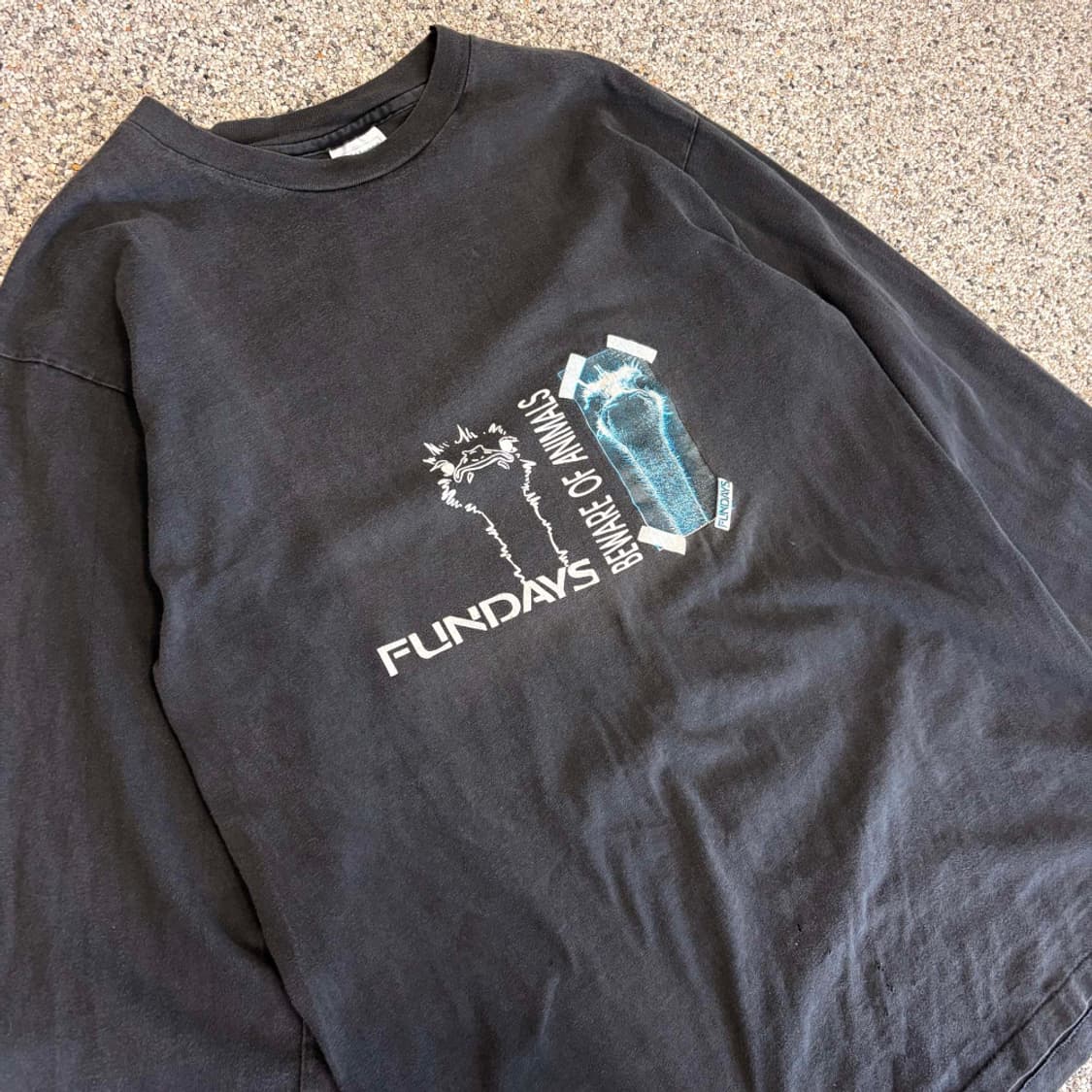 90s hanes 헤인즈 빈티지 티셔츠 롱슬리브 상품이미지3