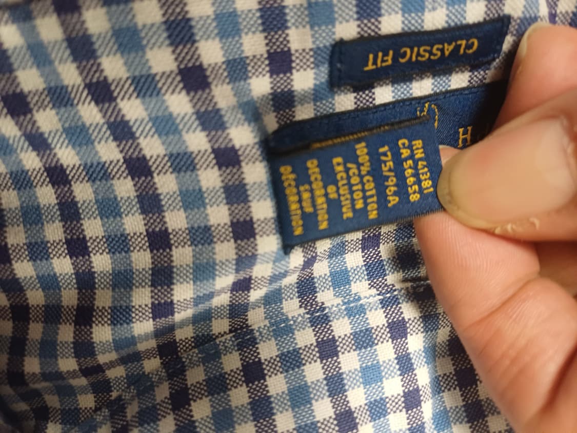 [정품] 폴로 랄프로렌 클래식 핏 깅엄 체크 셔츠 (M/Classic F 상품이미지5