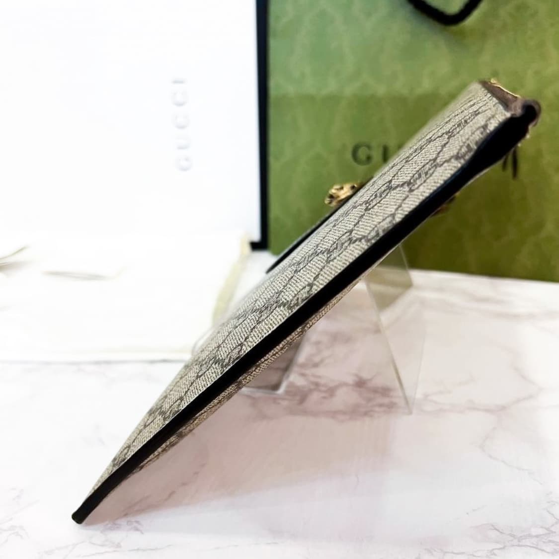 구찌 네오 빈티지 GG 수프림 클러치 상품이미지9