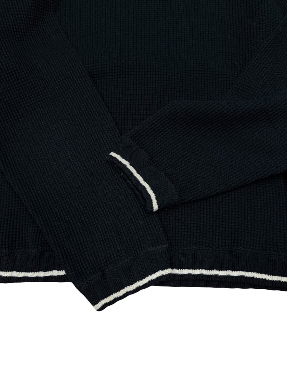 Vintage RAG FACTORY v-ncek waffle knit  상품이미지3