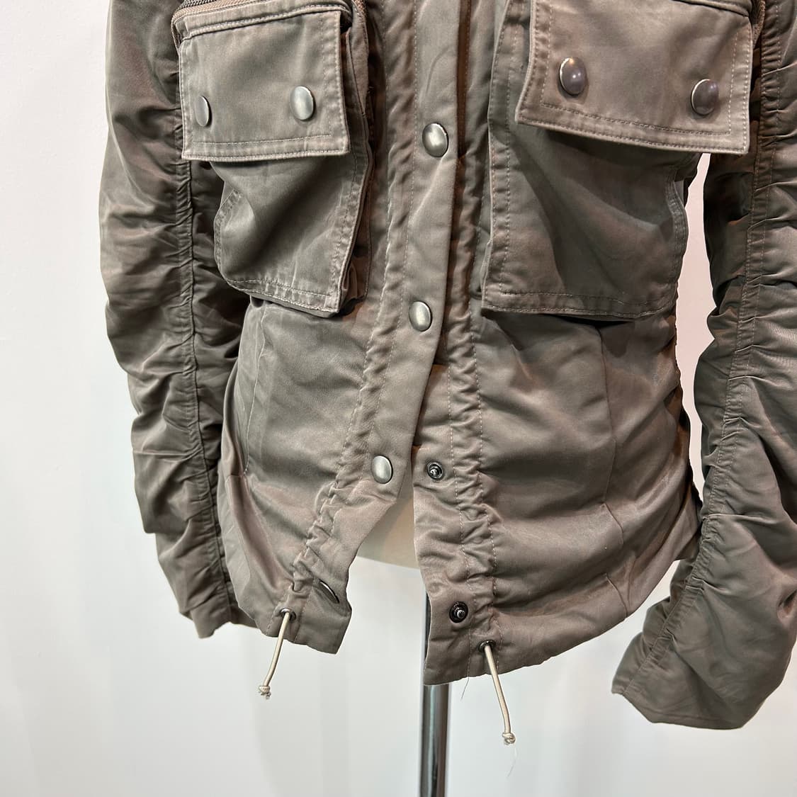 셔링 포켓 자켓 상품이미지4