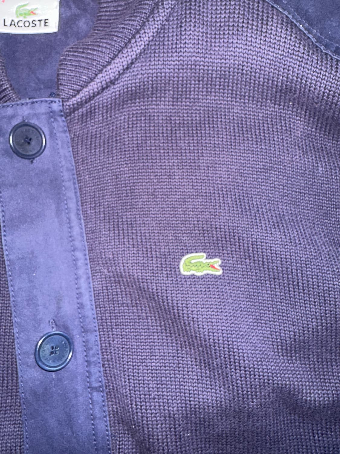 라코스테 니트 가디건 상품이미지3