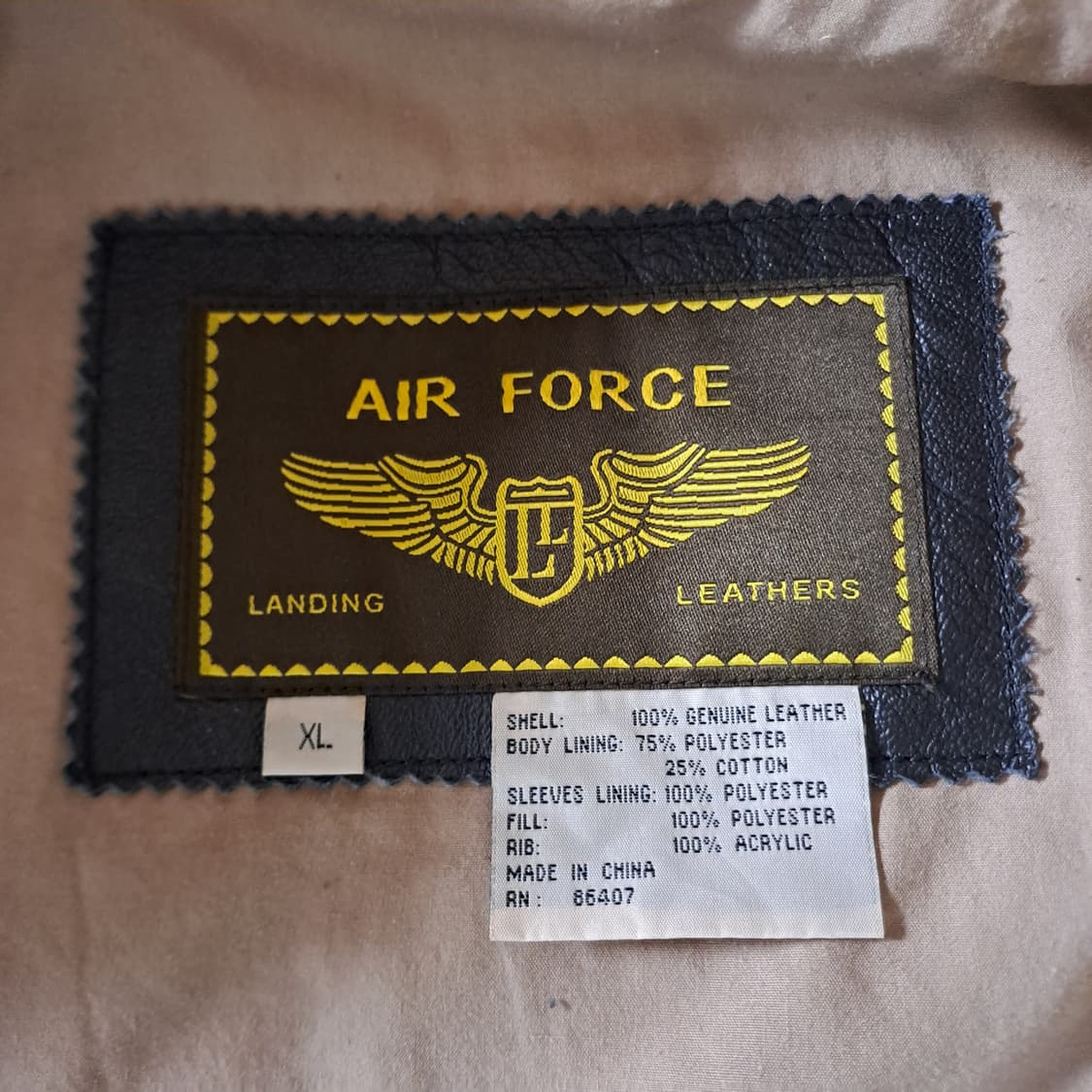 (택포) 에어포스 리얼레더 A-2 빅사이즈 115 B614 상품이미지10