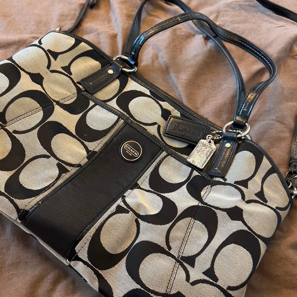 coach vintage shoulder+cross bag 상품이미지3