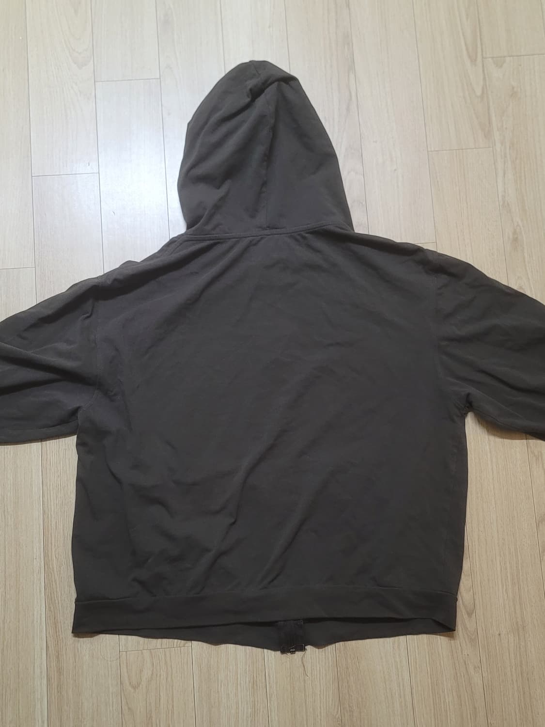 머듈 후드집업 올리브 4size 상품이미지3