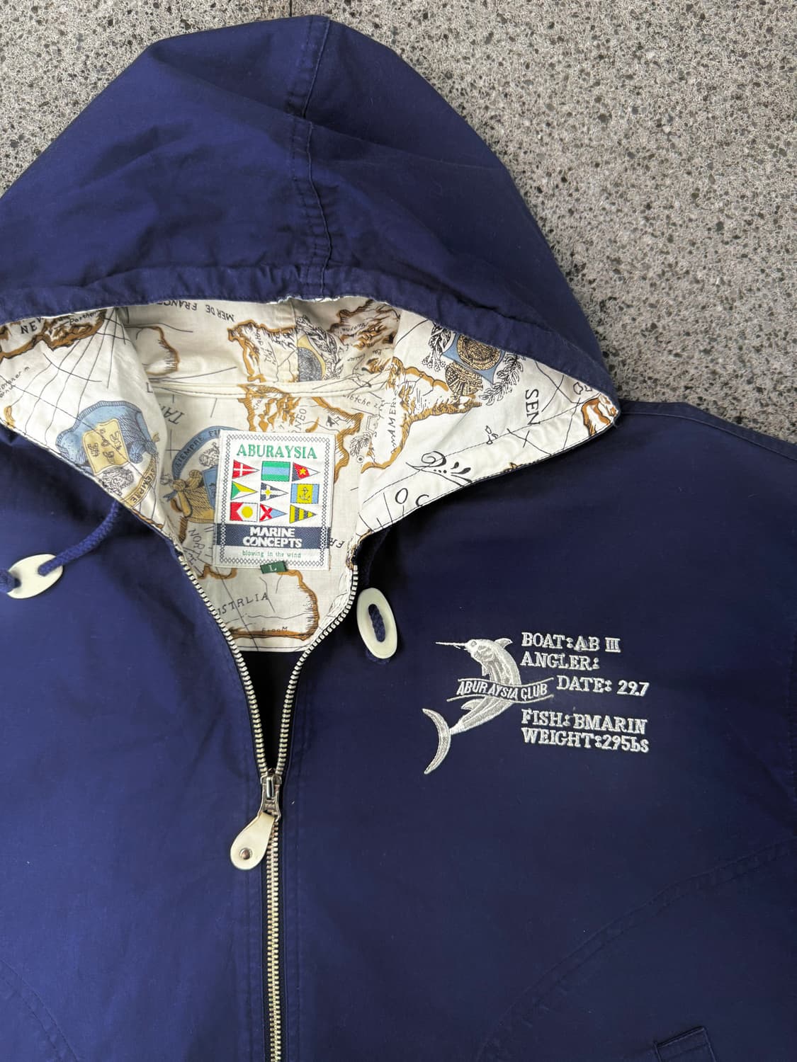 aburaysia marine concepts hoodie jacket  상품이미지2