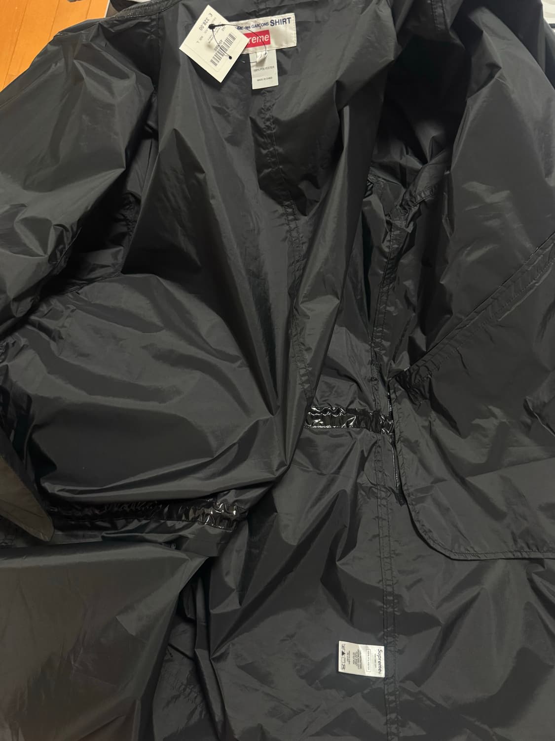 (L)17ss 꼼데가르송 셔츠 x 슈프림 피쉬테일파카 상품이미지5