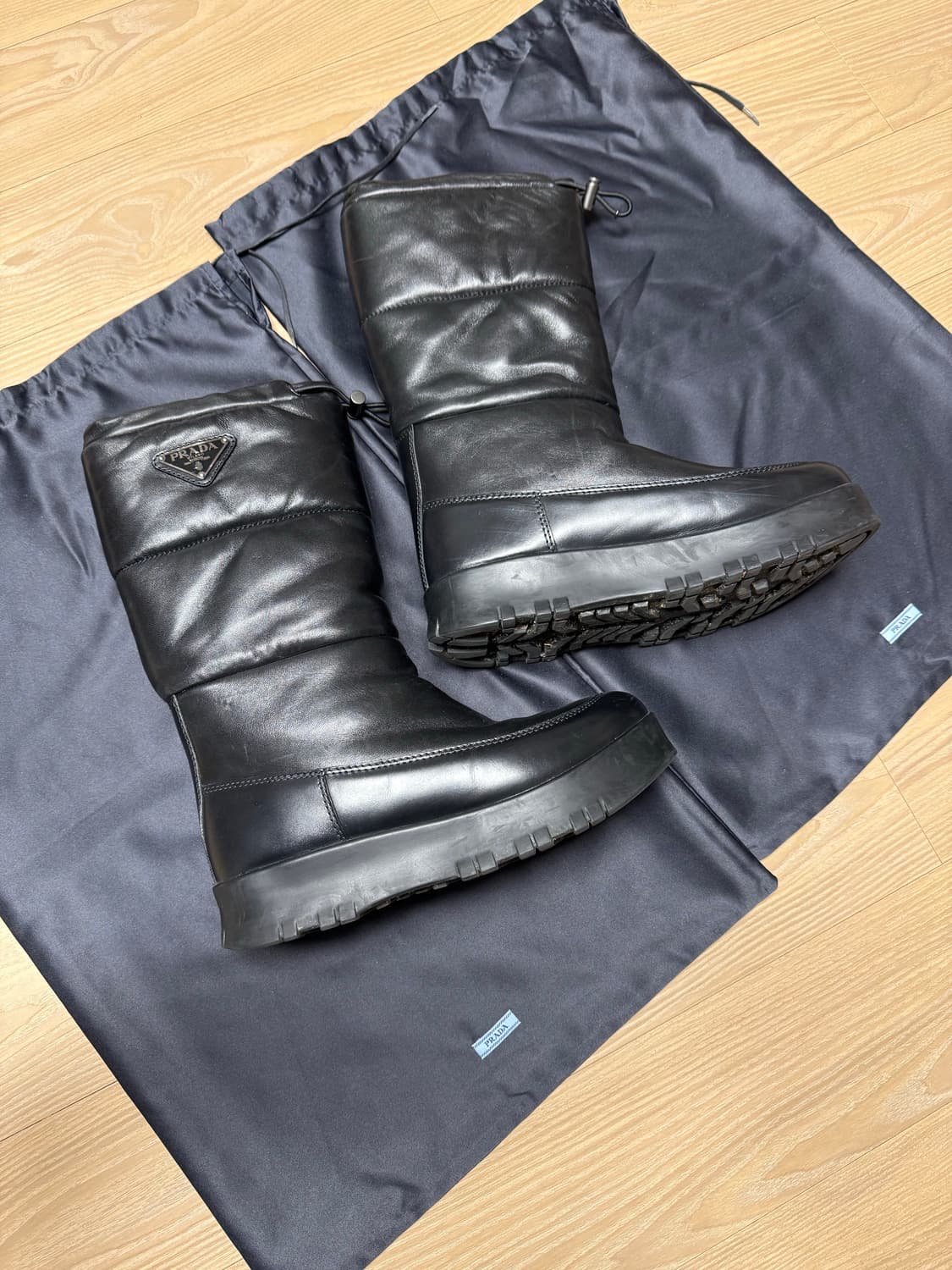 프라다 리얼레더 퍼 부츠, 프라다부츠 (37) 상품이미지1