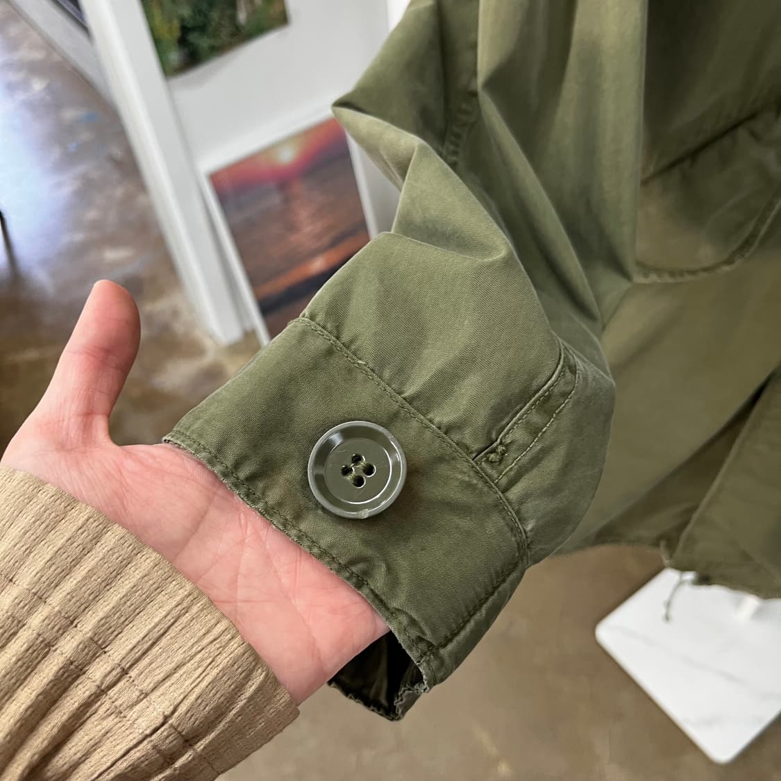 오리지널 M-51 피쉬테일 파카 S 상품이미지3