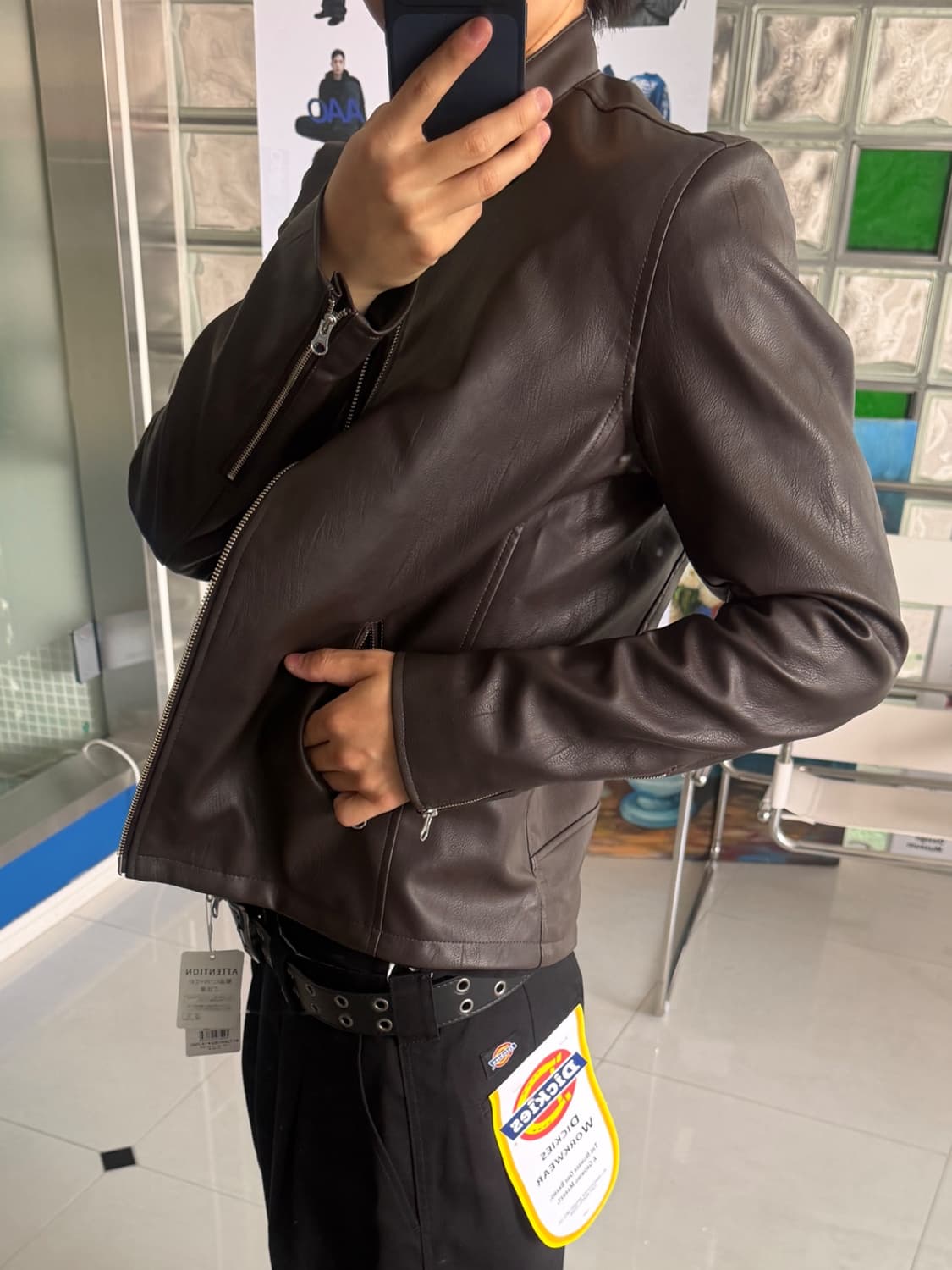 single riders jacket 싱글 라이더스 자켓 상품이미지3