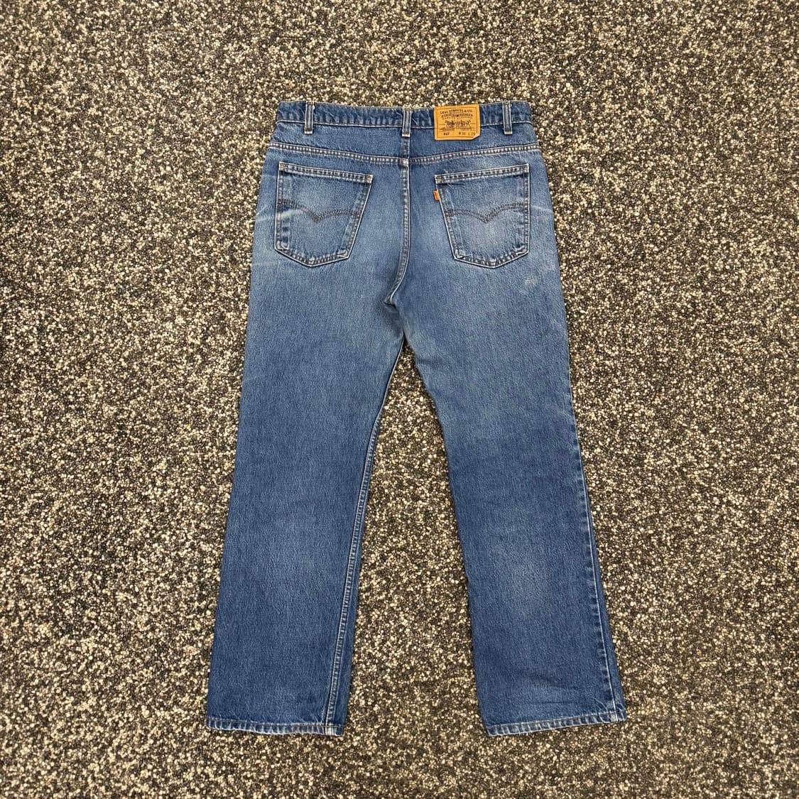 90s 리바이스 517 오렌지탭 부츠컷 데님 made in USA (34 상품이미지4