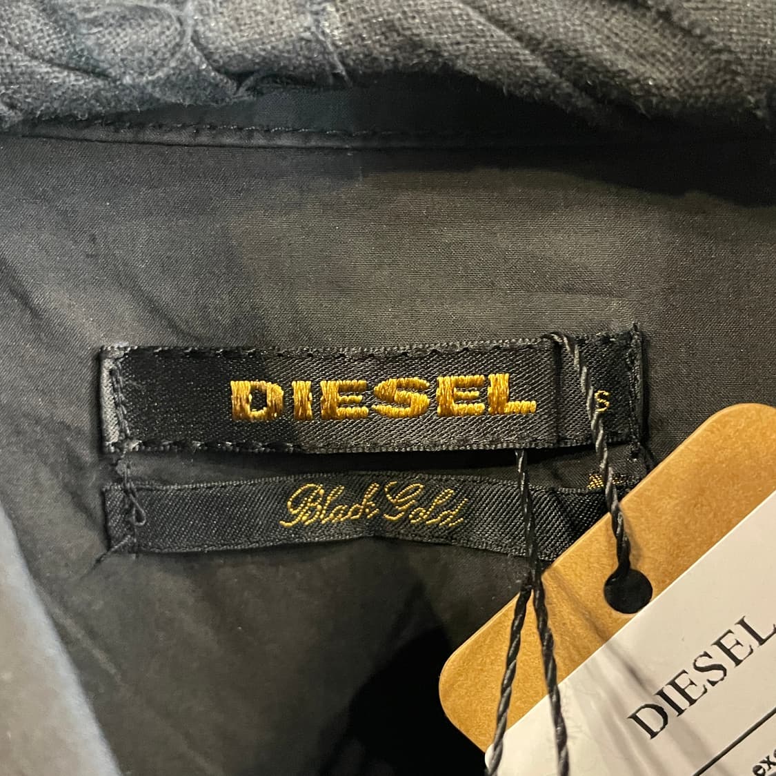 디젤 블랙골드 가먼트 다이드 셔츠 상품이미지7