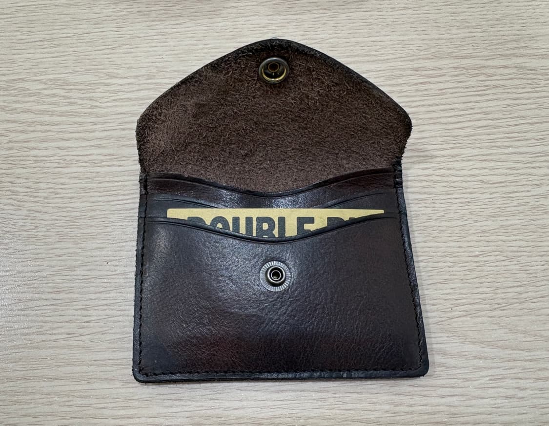 rrl 더블알엘 콘초 레더 카드 케이스, 카드 지갑 상품이미지2