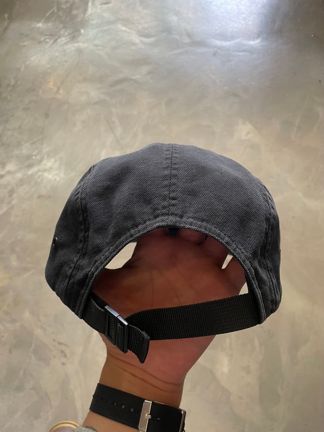 Carhartt WIP Backley Cap Black 칼하트 캠프캡 상품이미지4