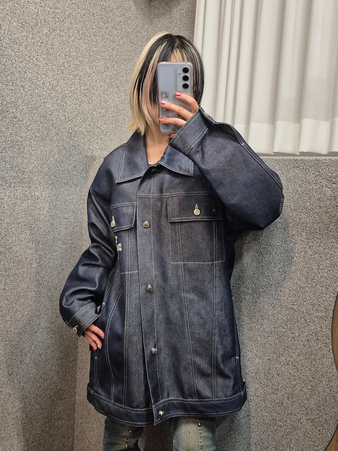 DOG TOWN BLACK DRAGON DENIM JACKET  상품이미지1