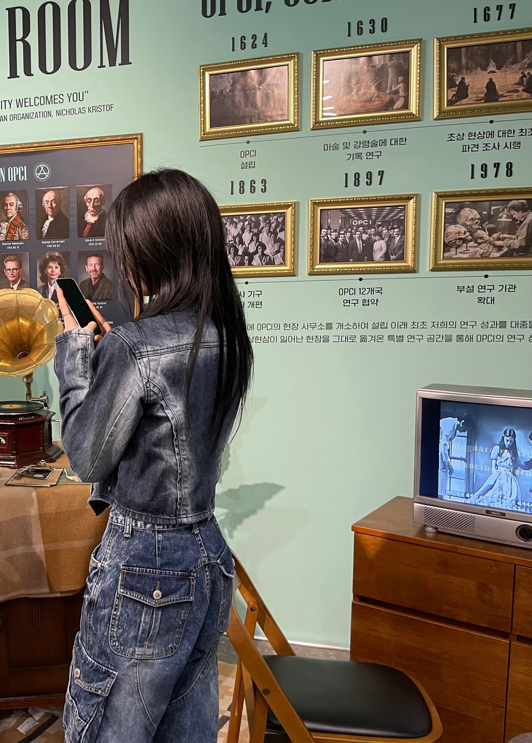 딜레탕티즘 도밍고 워싱 카고 청바지 S 상품이미지1