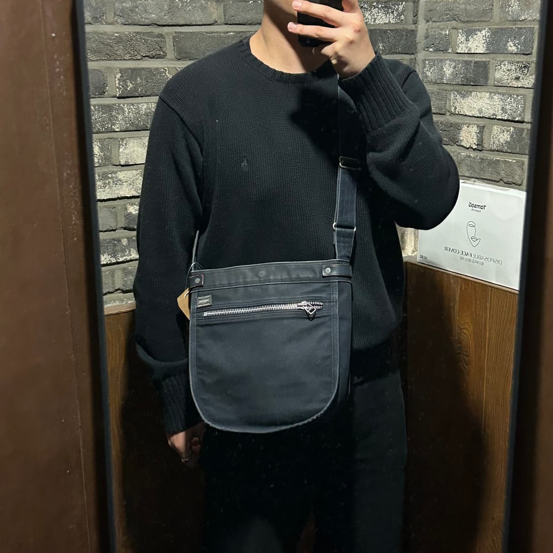 요시다 포터 포터걸 크로스백 숄더백 가방 네이비 V13 상품이미지9