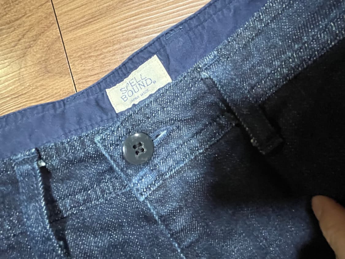 스펠바운드 인디고 데님 오피서 팬츠 상품이미지3