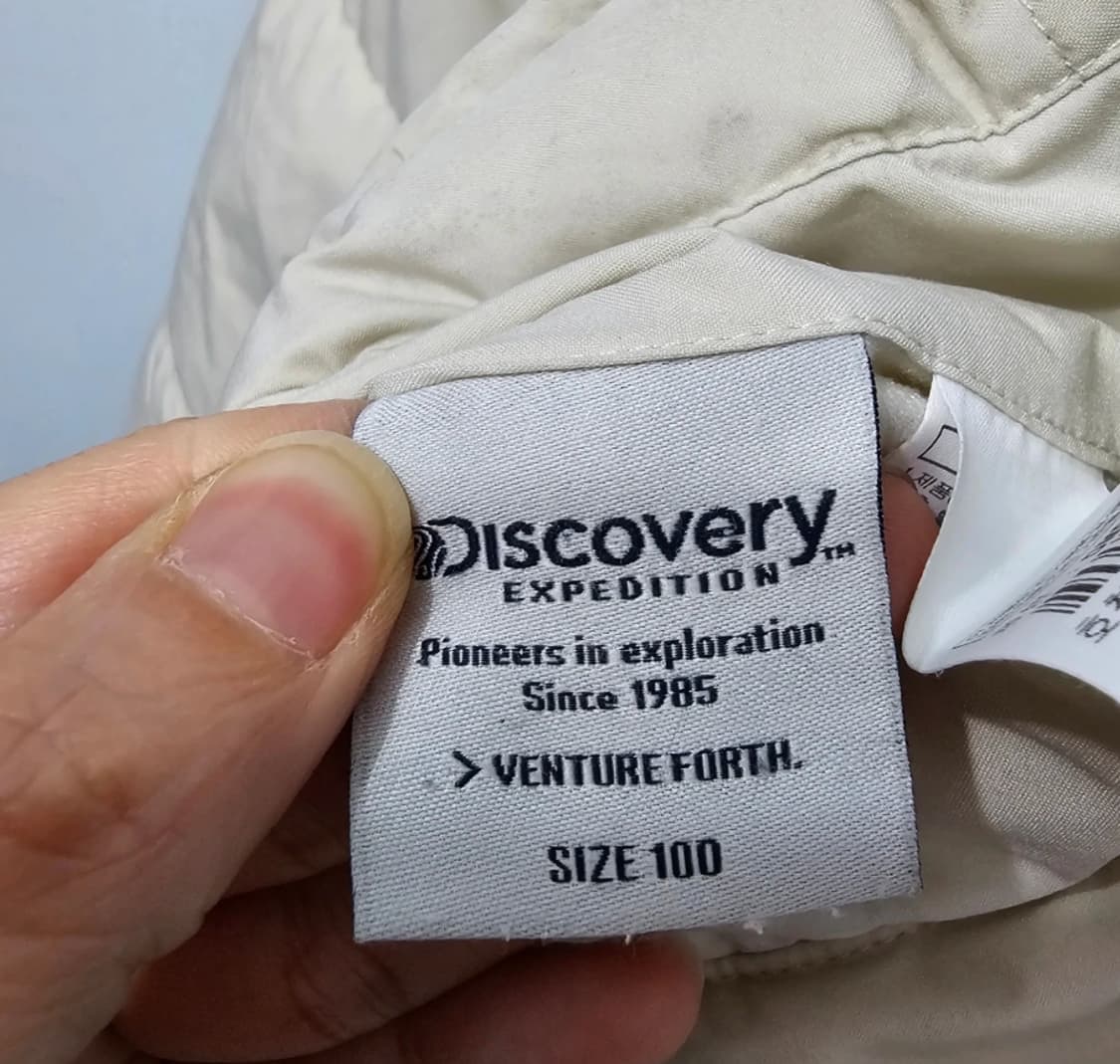디스커버리 리버시블 플리스 구스다운 패딩 100 상품이미지10