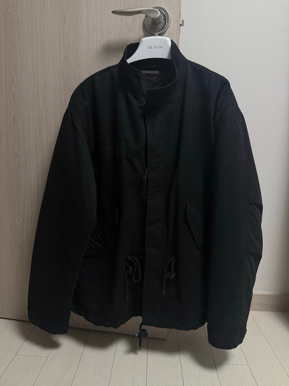 기프트 오리지널 M-65 숏 개파카 블랙 투웨이 야상 상품이미지1