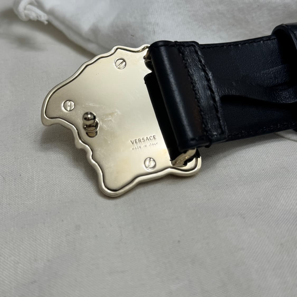 베르사체 메두사 벨트 80/32 (30~31인치) 판매 상품이미지3