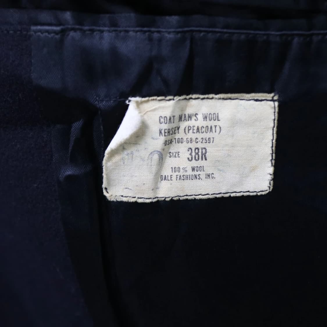 60'S USN PEACOAT 울 피코트 61204 상품이미지10