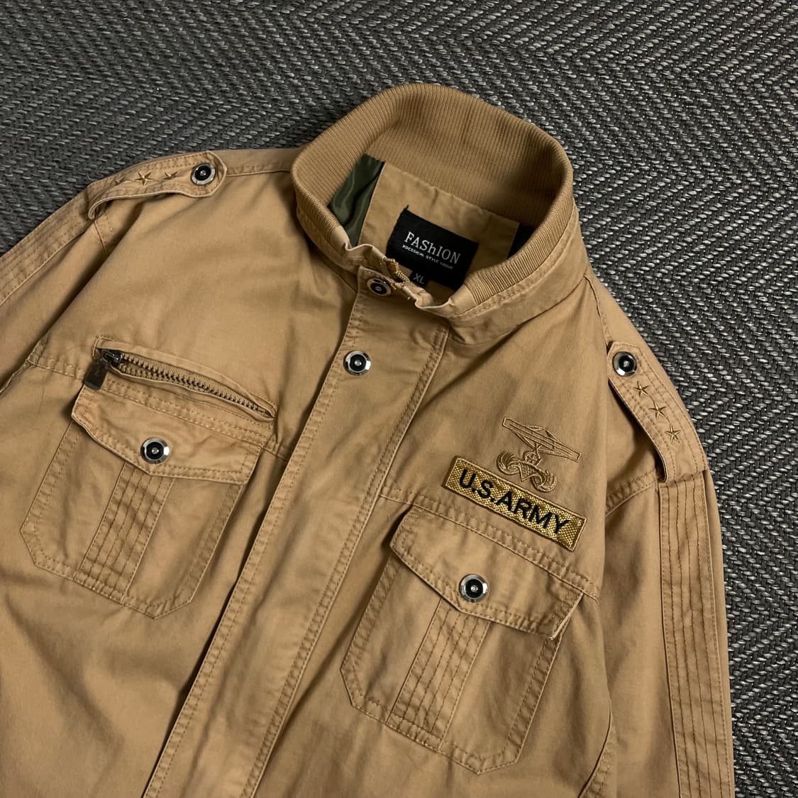 USA army 밀리터리 포켓 필드 블루종 자켓y 4560 상품이미지5